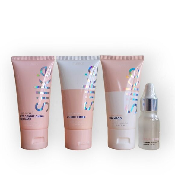 Silk'e Mini Travel Hair Care Set with Bag NWT - Picture 1 of 4
